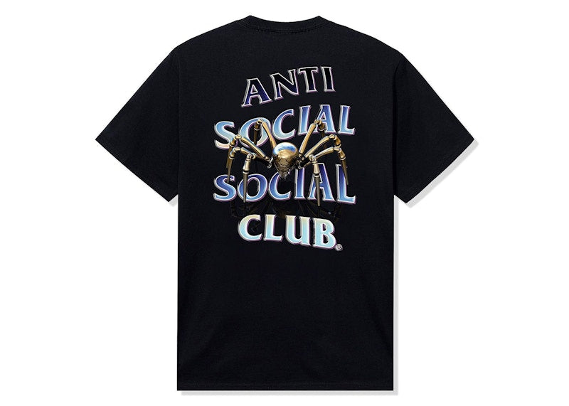 Anti Social Social Club Crawl To Me Tee Black