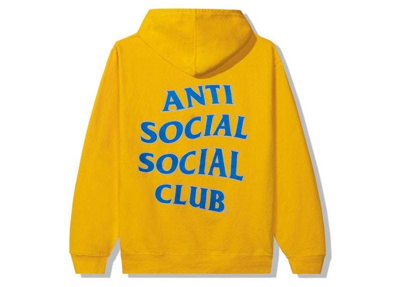 Anti Social Social Club Crush Hoodie Gold