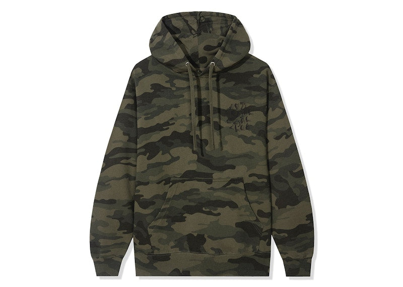 Anti Social Social Club Cry Out Loud Hoodie Forest Camo