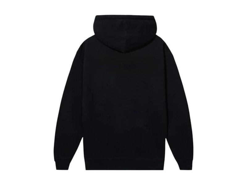 Anti Social Social Club Cut Off Logo Hoodie Black