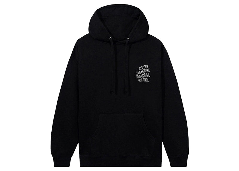 Anti Social Social Club Deeper Than Usual Hoodie Black