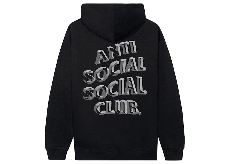 Anti Social Social Club Deeper Than Usual Hoodie Black