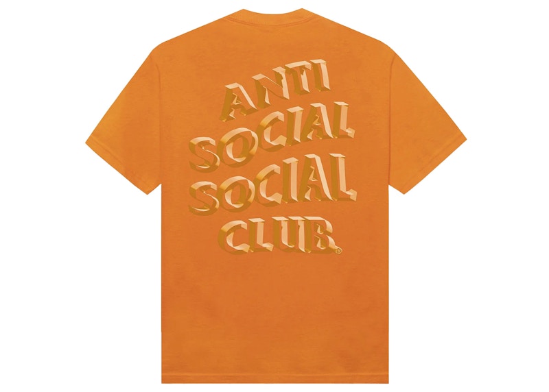 Anti Social Social Club Deeper Than Usual Tee Orange Sherbet