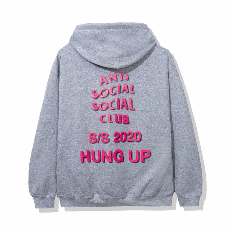 Anti Social Social Club Dialtone Hoodie Grey