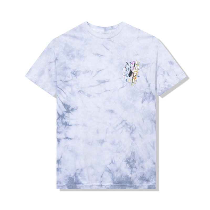 Anti Social Social Club Dissociative T-shirt Grey Tie Dye