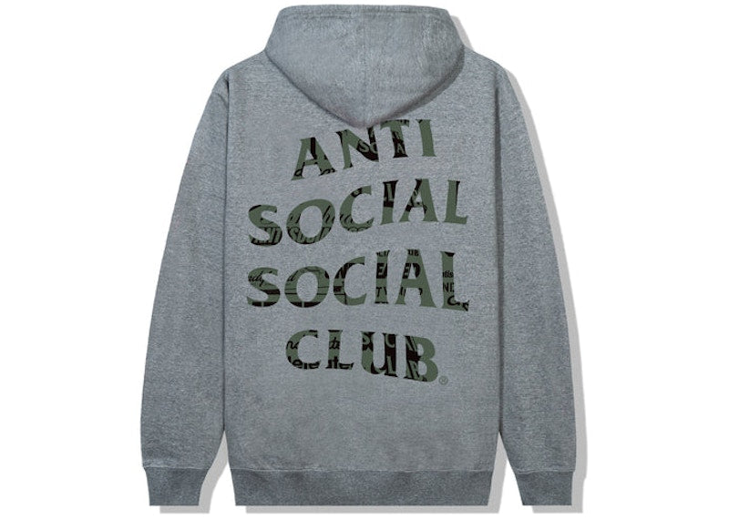 Anti Social Social Club Don Dada Hoodie Heather Grey