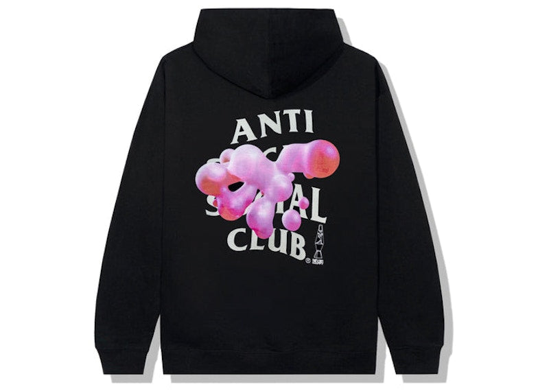 Anti Social Social Club Don't Touch Hoodie Black