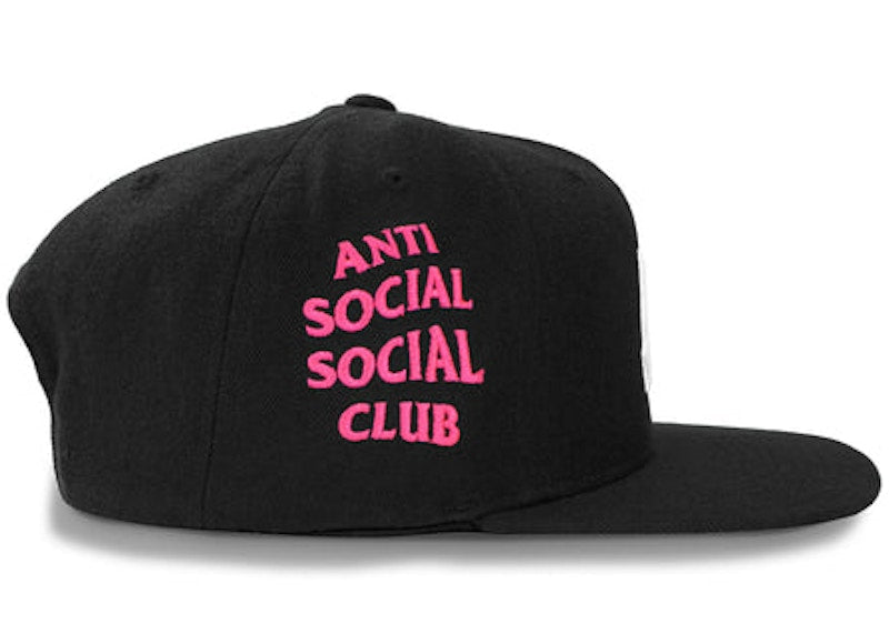 Anti Social Social Club Dot Come Cap Black