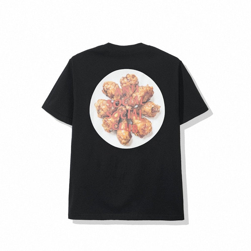 Anti Social Social Club Double Fried Tee (FW19) Black