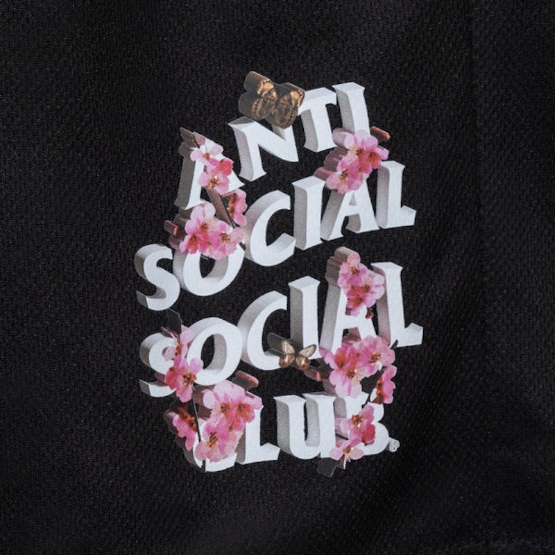 Anti Social Social Club Drama Club Mesh Shorts Black