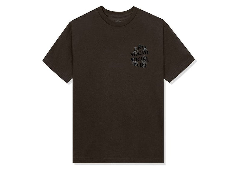 Anti Social Social Club Dramatic Tee Brown