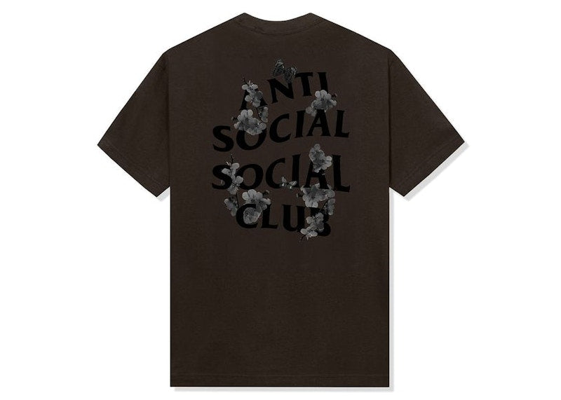 Anti Social Social Club Dramatic Tee Brown