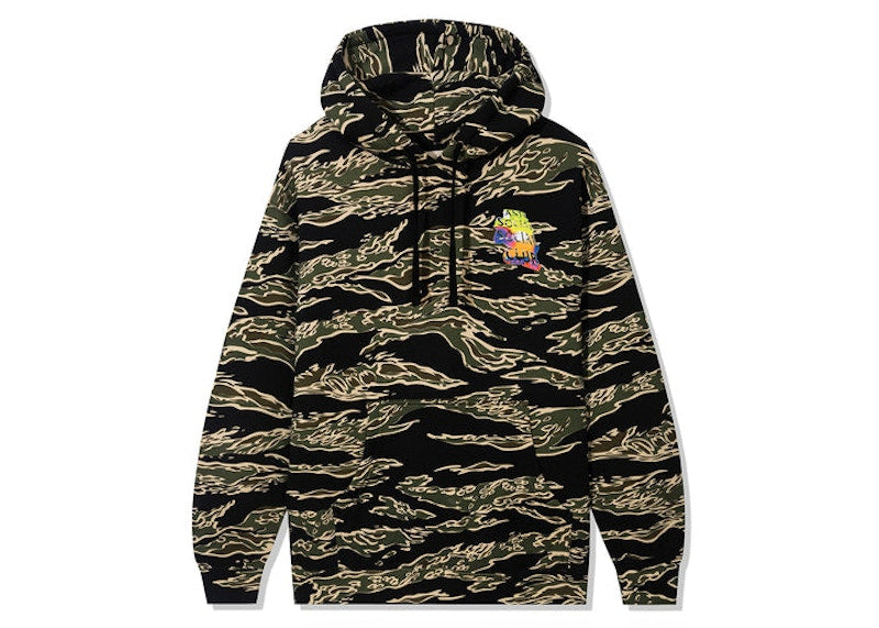 Anti Social Social Club Entheogen Tiger Hoodie Tiger Camo