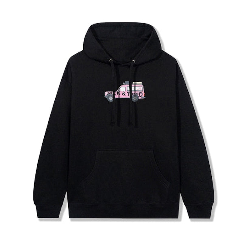 Anti Social Social Club Everyone In LA Hoodie Black