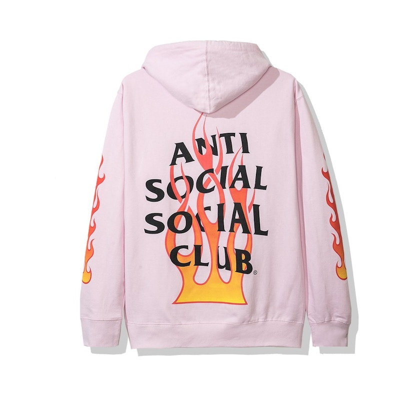 Anti Social Social Club Firebird Hoodie (FW19) Pink