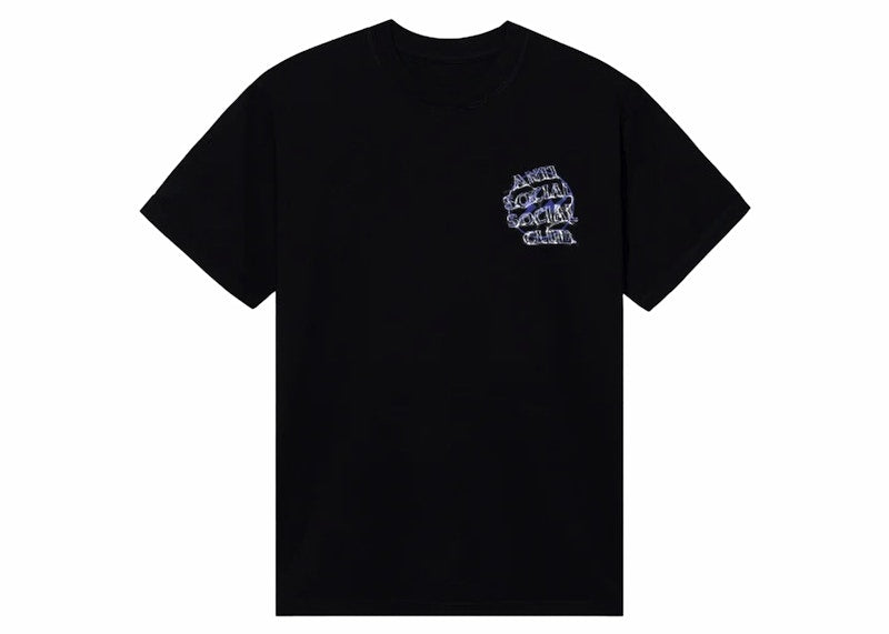 Anti Social Social Club Fragment Bolt Tee Black/Navy