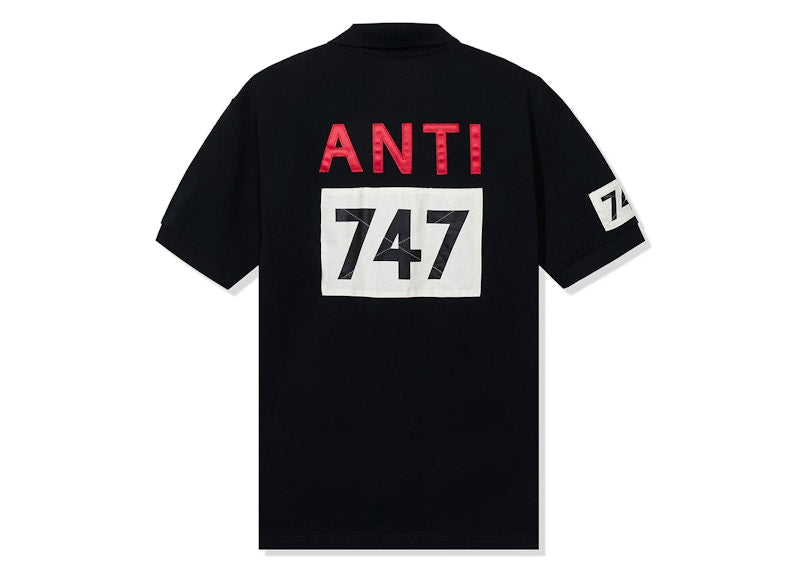 Anti Social Social Club France Polo Black