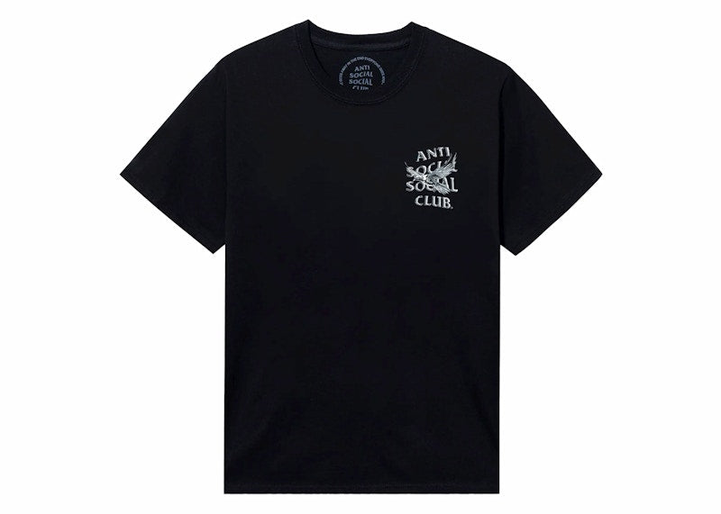 Anti Social Social Club Frantically Melting Tee Black