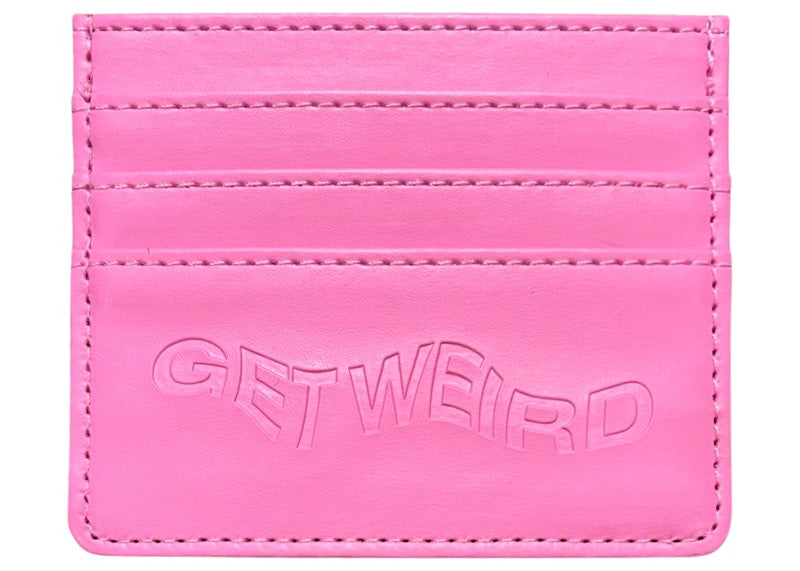 Anti Social Social Club Get Weird Card Holder Pink