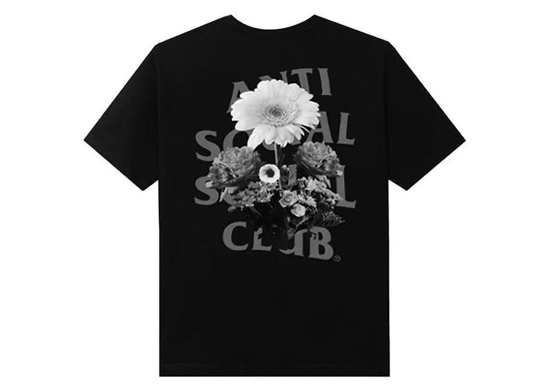 Anti Social Social Club Ghost Of You And Me 3M Reflective Tee Black