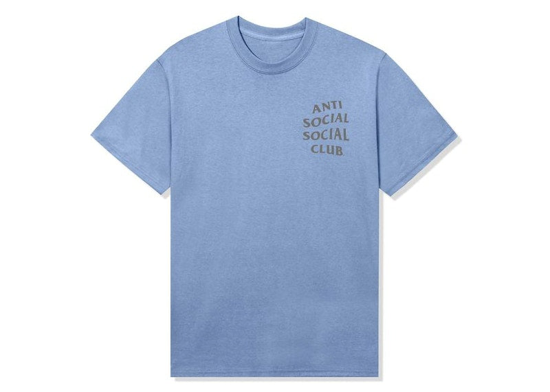 Anti Social Social Club Ghost Of You And Me Tee Blue