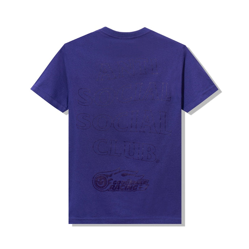 Anti Social Social Club Good Smile Racing Hatsune Miku T-shirt Purple