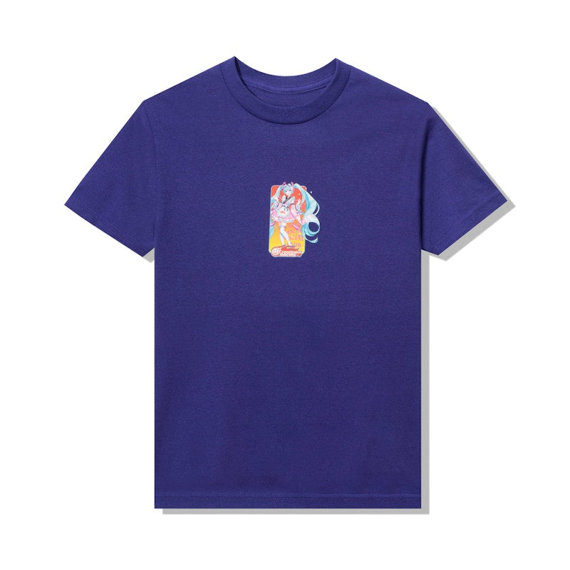 Anti Social Social Club Good Smile Racing Hatsune Miku T-shirt Purple