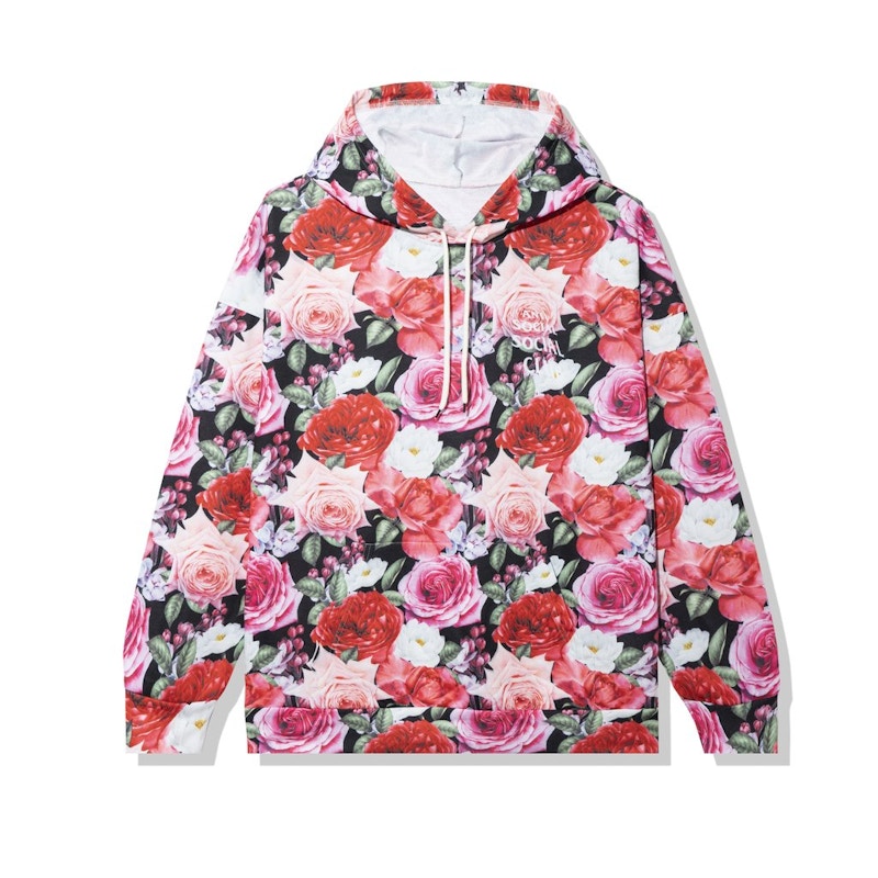 Anti Social Social Club Guard Down Hoodie Flower