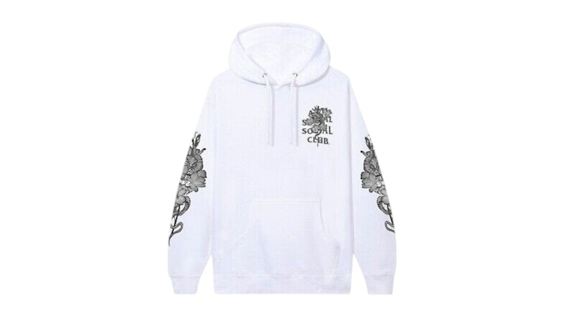 Anti Social Social Club Hokkaido 3M Reflective Hoodie White