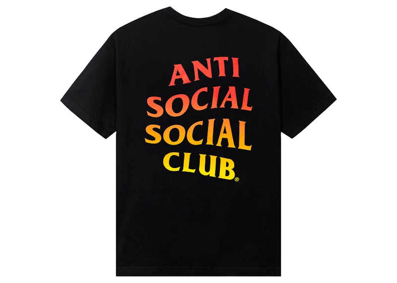 Anti Social Social Club Hot At First Tee Black