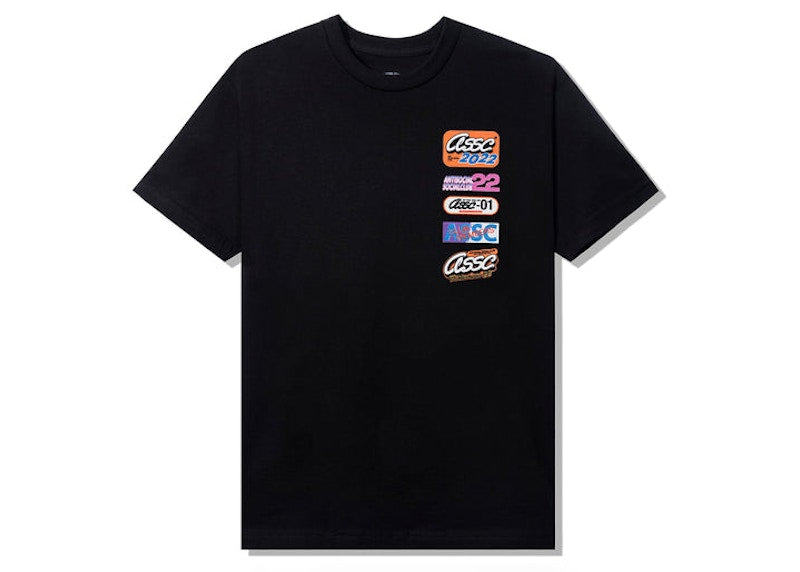 Anti Social Social Club Hot Nights Tee Black