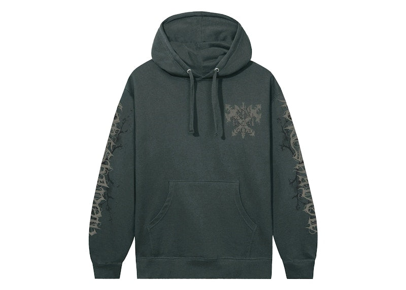 Anti Social Social Club I Knew Happiness Hoodie Alpine Green
