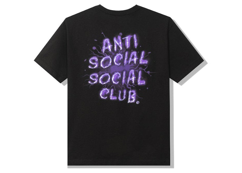 Anti Social Social Club I SEE Tee Black/Purple