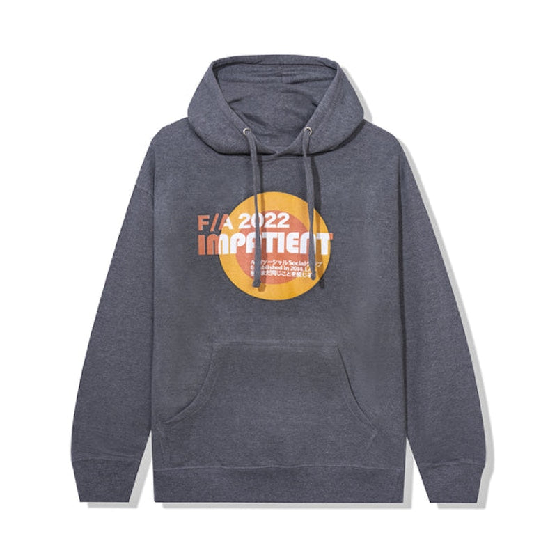 Anti Social Social Club Impatient Hoodie Heather Grey
