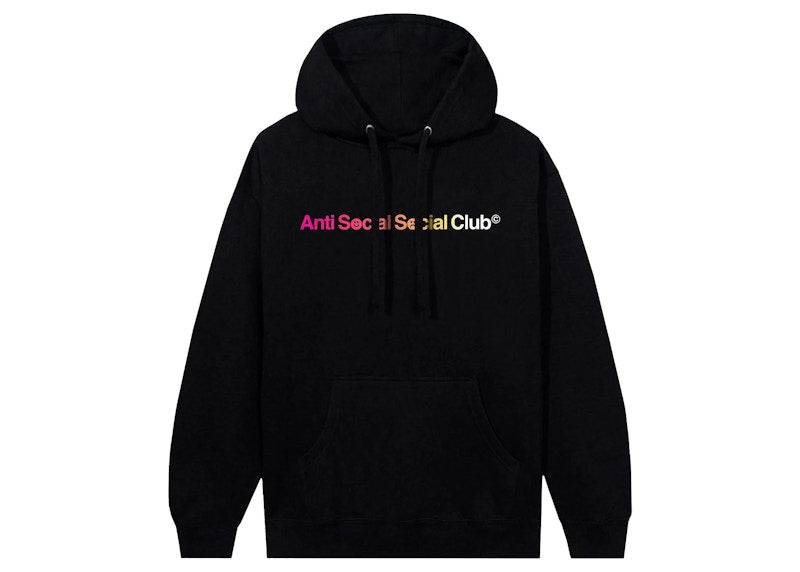 Anti Social Social Club Indoglo Hoodie Black
