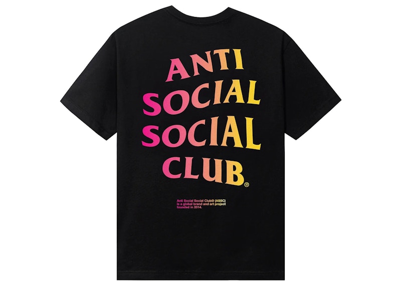 Anti Social Social Club Indoglo Tee Black