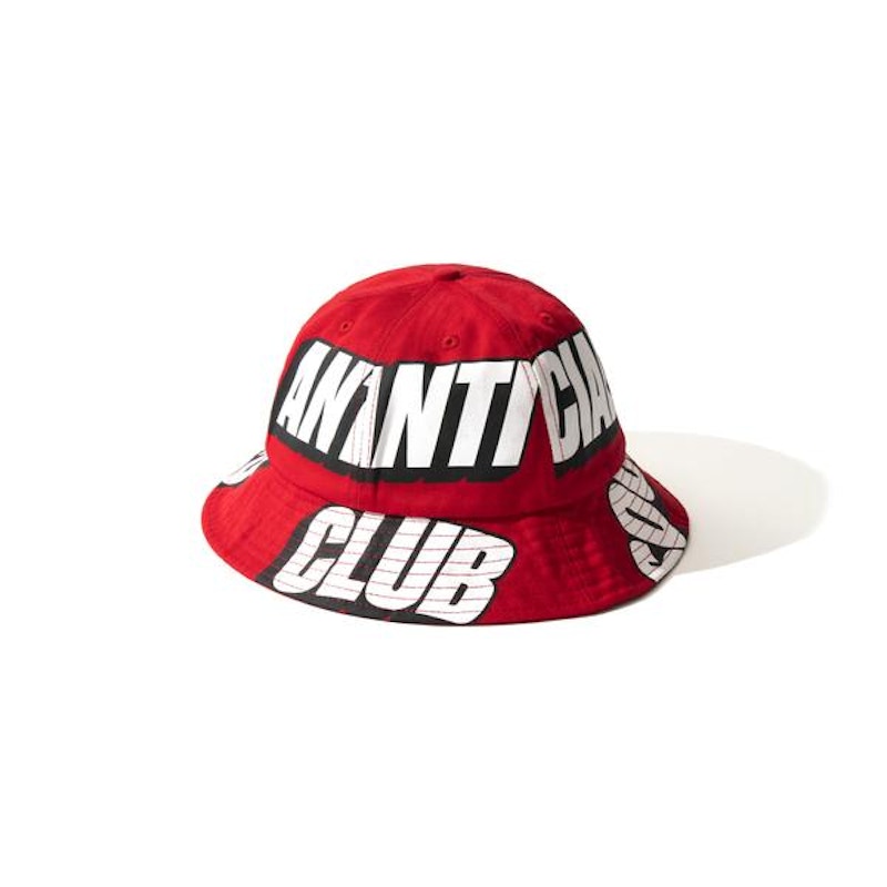 Anti Social Social Club Interest Los Bucket Cap Red