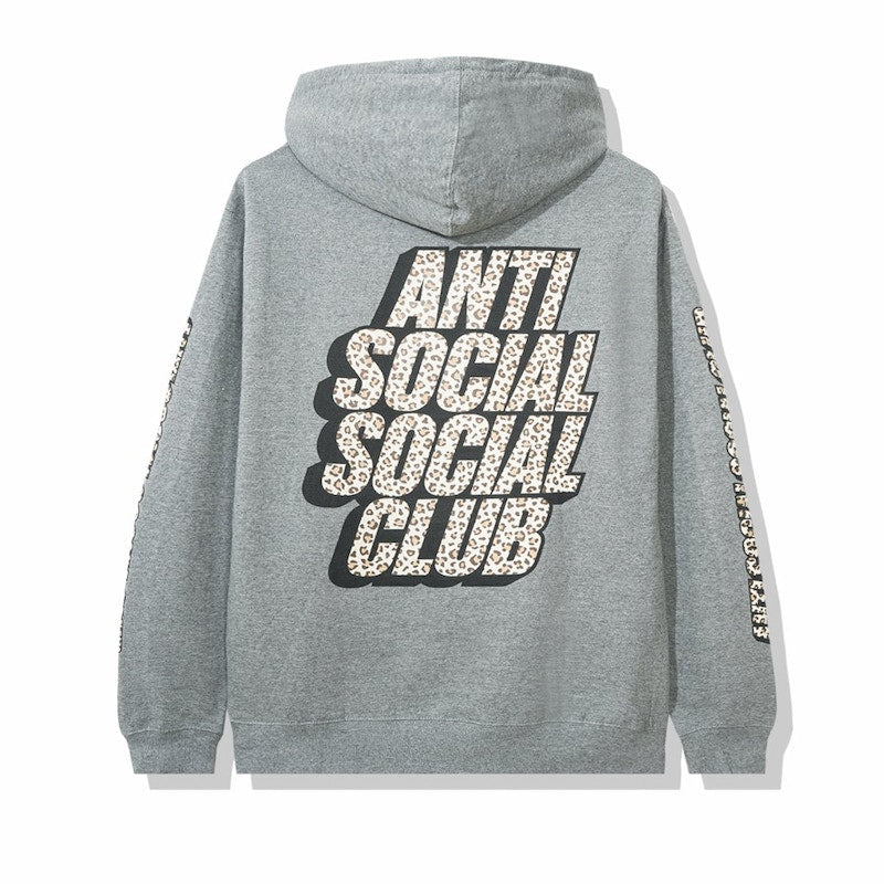 Anti Social Social Club Kitten Hoodie Grey