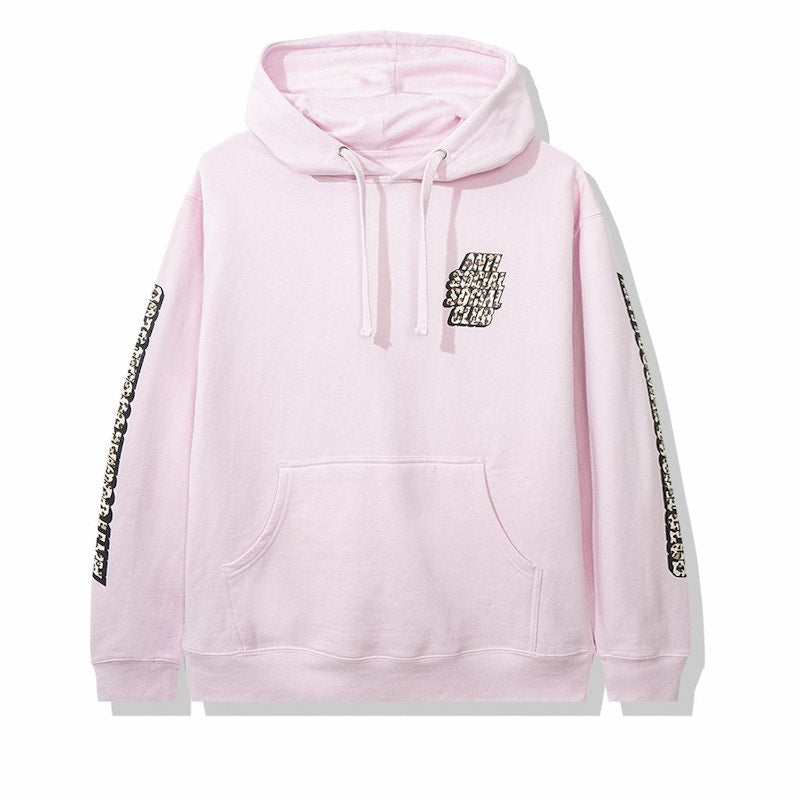 Anti Social Social Club Kitten Hoodie Pink
