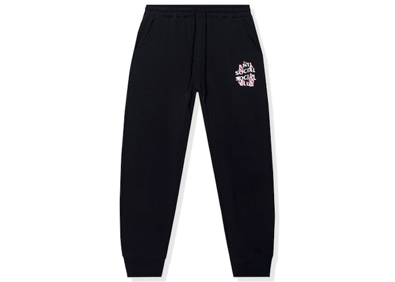 Anti Social Social Club Kkoch Sweatpants Black
