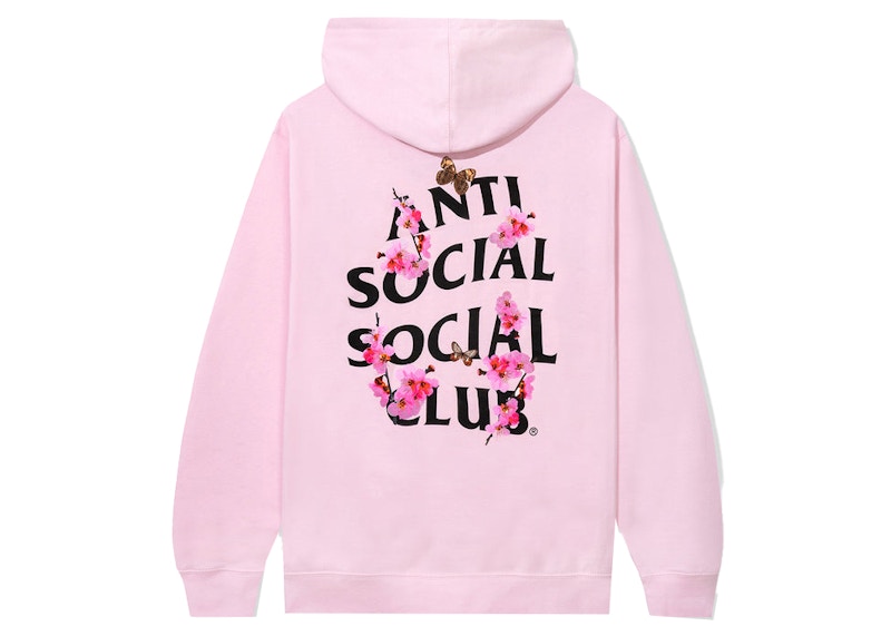Anti Social Social Club Kkotch Hoodie Pink