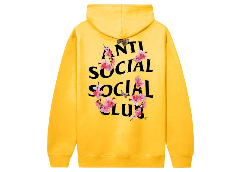 Anti Social Social Club Kkotch Hoodie Yellow