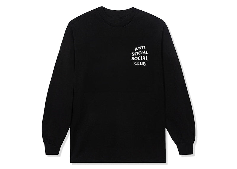 Anti Social Social Club Kkotch Long Sleeve Black