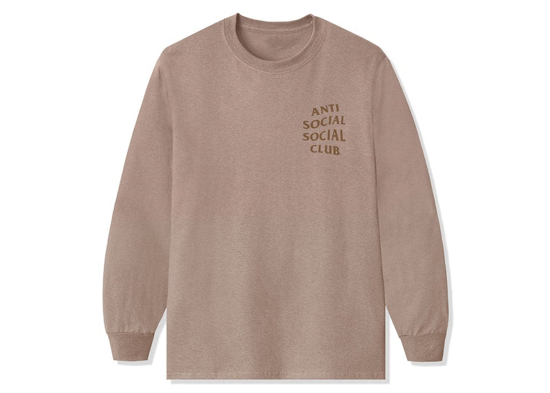 Anti Social Social Club Kkotch Long Sleeve Sand