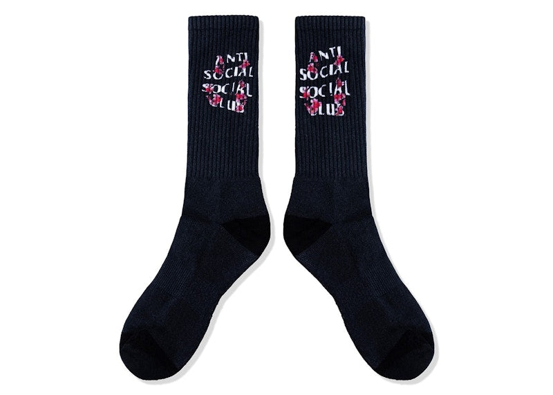 Anti Social Social Club Kkotch Socks Black