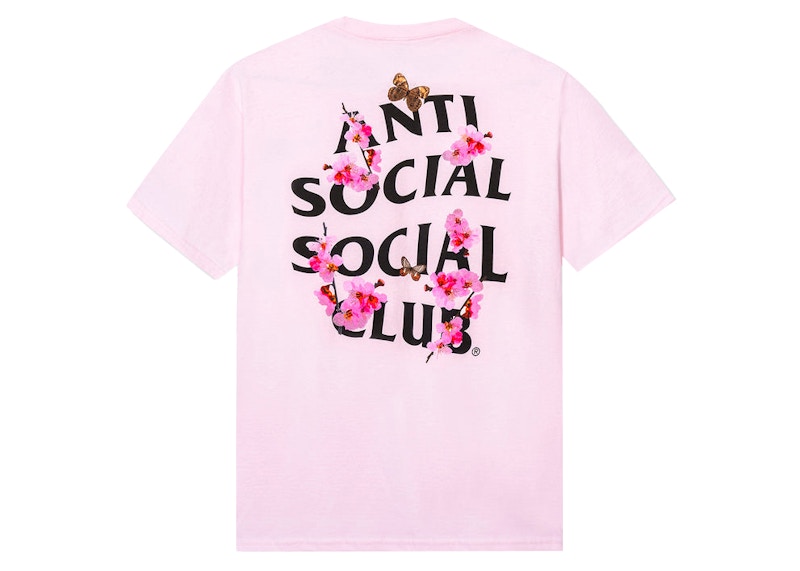 Anti Social Social Club Kkotch Tee Pink
