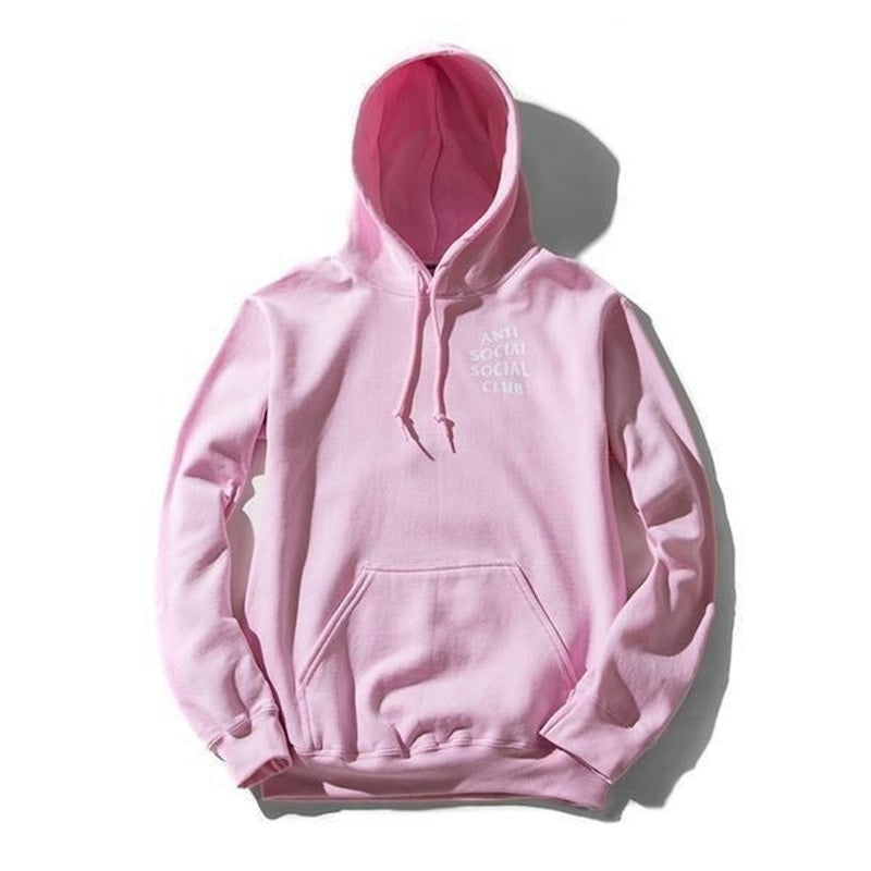 Anti Social Social Club Know You Better Hoodie Pink