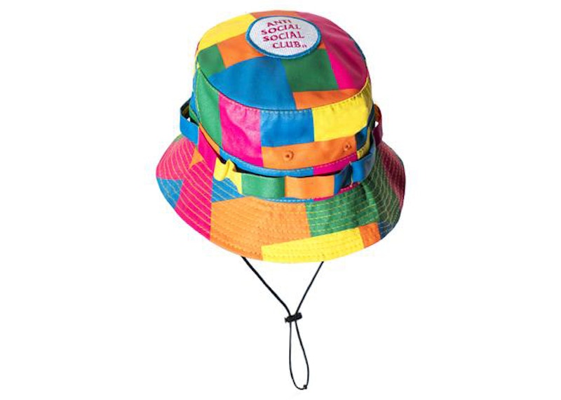 Anti Social Social Club Kook Boonie Cap Cap Multi