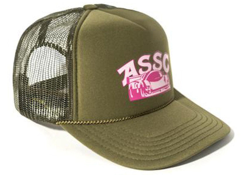 Anti Social Social Club Last Place Trucker Cap Green