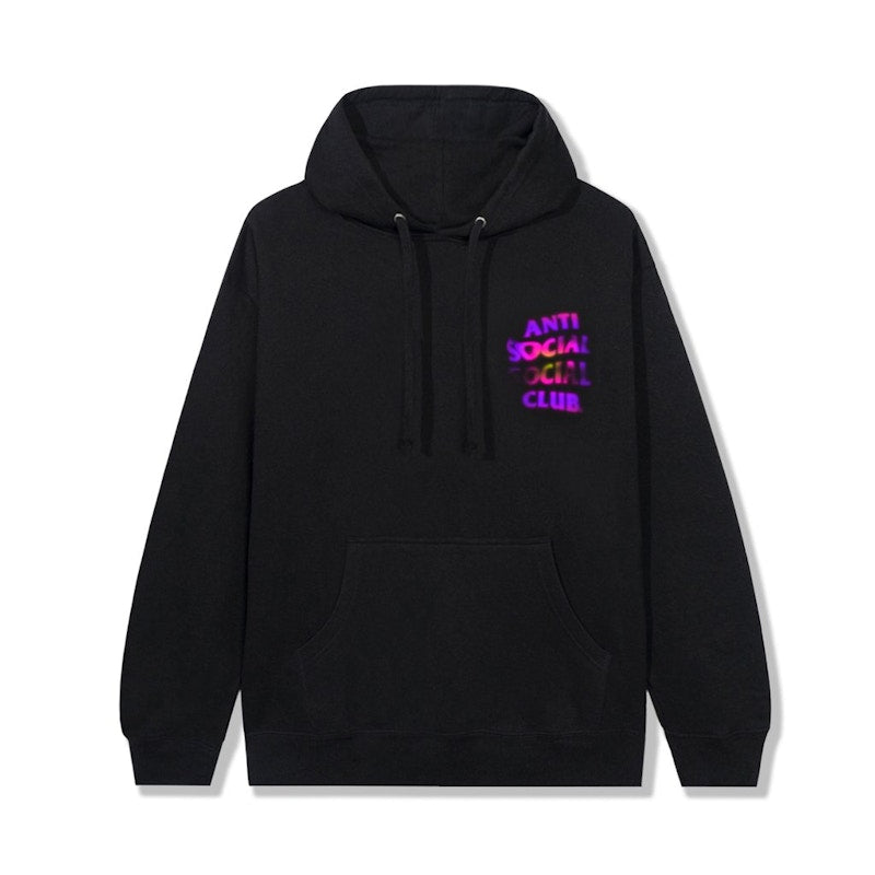 Anti Social Social Club Lava Hoodie Black